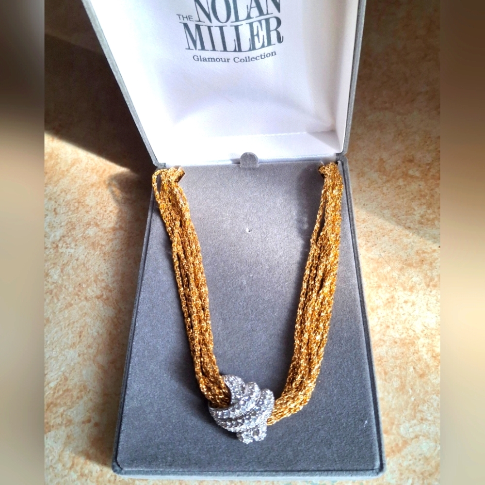 Nolan Miller Glamour Collection Effervescent Multi-Strand Necklace.
